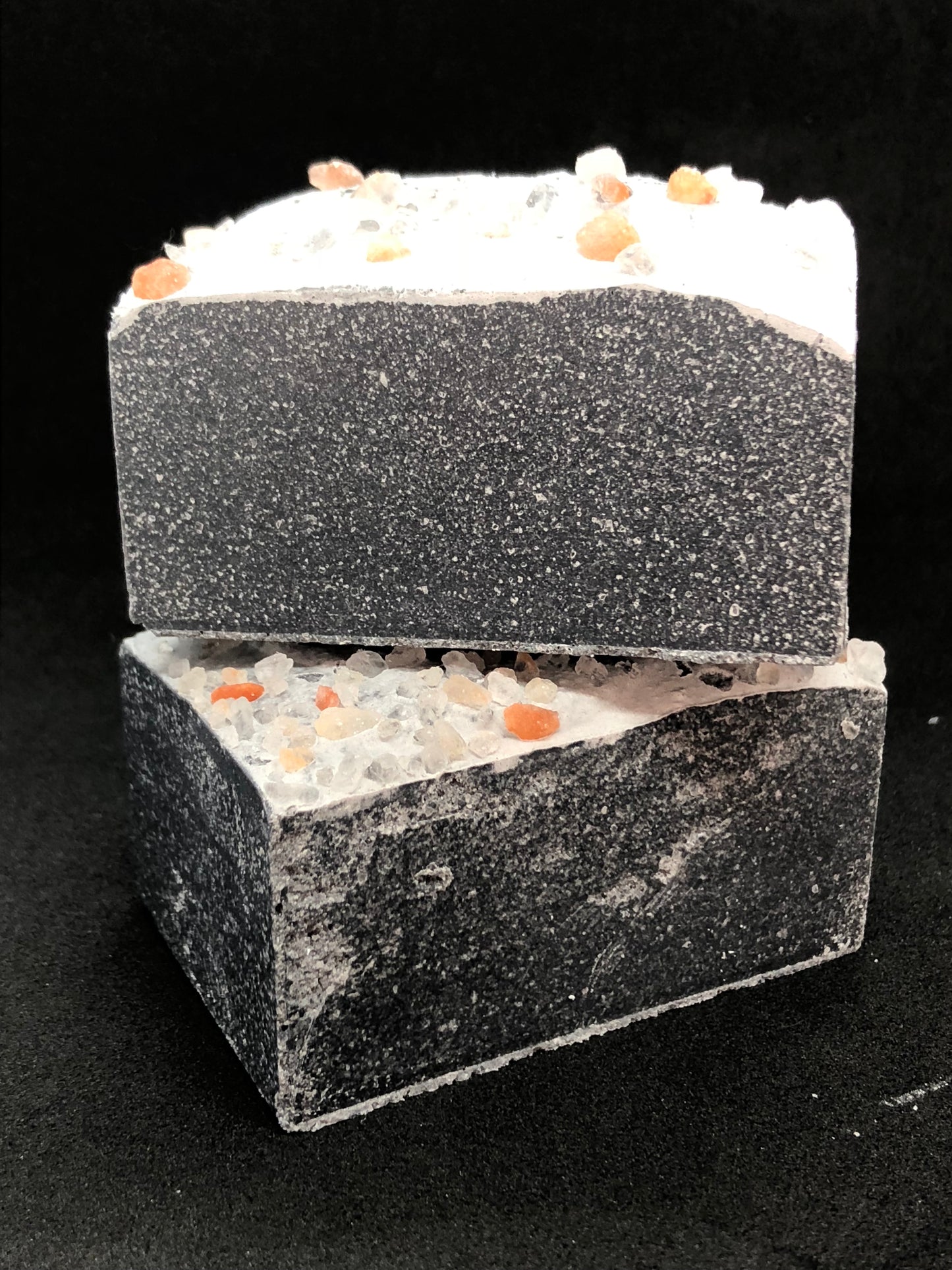Sea Salt Charcoal Spa Bar - Himalayan and Cabo Rojo Sea Salt